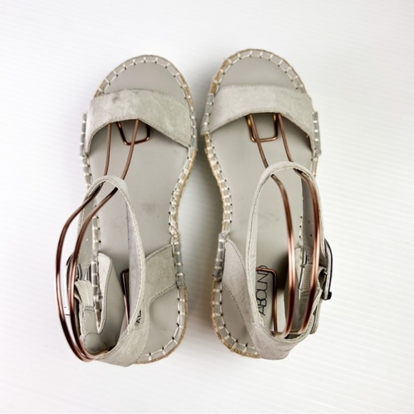 Abound womens Grey Maxwell Platform Ankle Strap Sandals size 9 - Picture 5 of 11